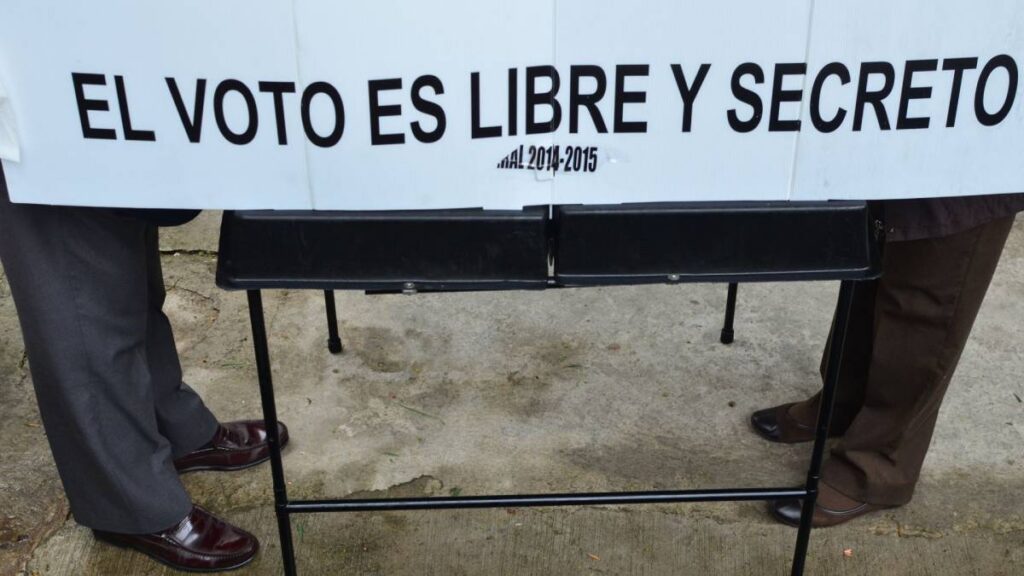 Lista de las casillas para votar en la revocación de mandato de Oaxaca.