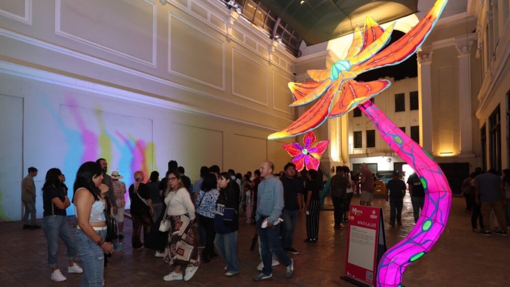 Centro Histórico de Mérida brilló con el arranque del Festival Internacional de las Luces 2026
