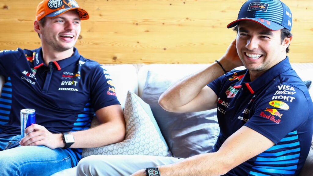 Checo Pérez se reencuentra con Max Verstappen y lo comparte en Instagram