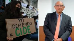 Él es José Antonio Romero Tellaeche, el director destituido del CIDE que no se quiere ir