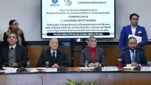 Sin presencia de PAN, PRI y PT, Gertz Manero es ratificado en comisiones como embajador en Reino Unido