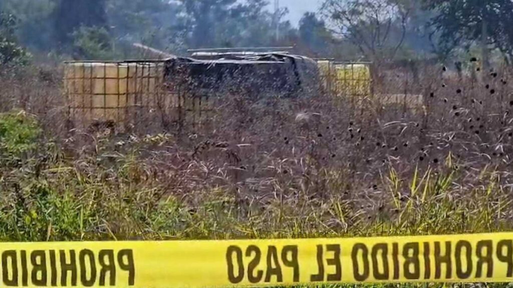 Se encontraron 32 contenedores con sustancia peligrosa