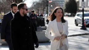 Trump recibe en privado a María Corina Machado en la Casa Blanca