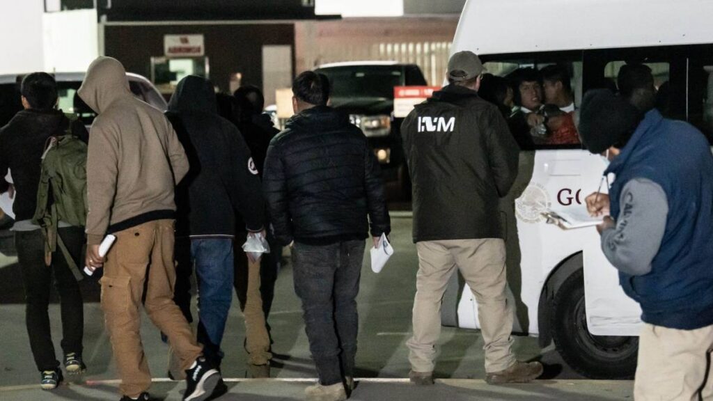 Agente del Instituto Nacional de Migración.