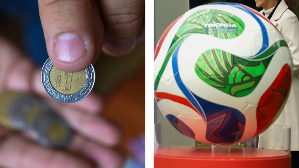 Proponen monedas del Mundial 2026