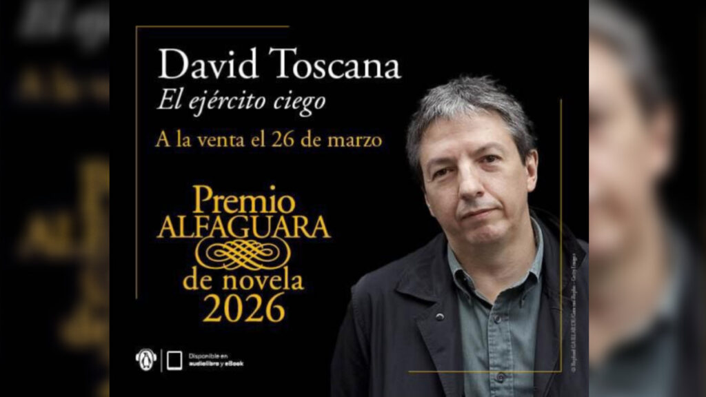 David Toscana, Premio Alfaguara de Novela 2026