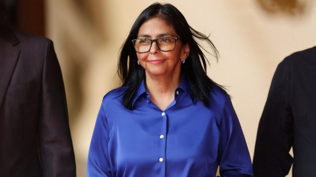 Delcy Rodríguez, presidenta interina de Venezuela