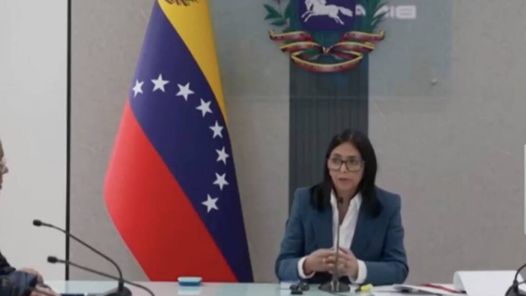 Delcy Rodríguez afirma que Nicolás Maduro es el único presidente de Venezuela y exige a EE. UU. su liberación