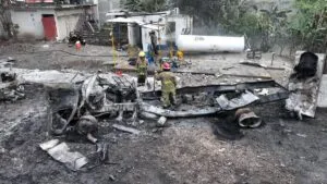 Explota estación de gas en Villahermosa, no se reportan personas lesionadas