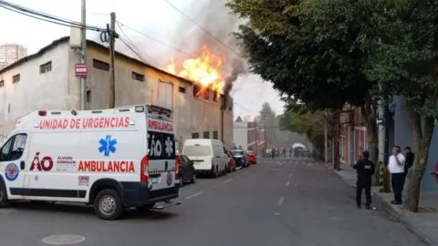 Extinguido y sin víctimas fatales ni lesionados, incendio en bodega de San Pedro de los Pinos