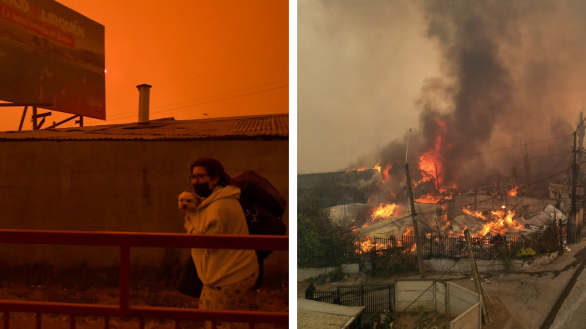 Incendios en sur de Chile dejan 16 fallecidos y más de 50 mil evacuados ...