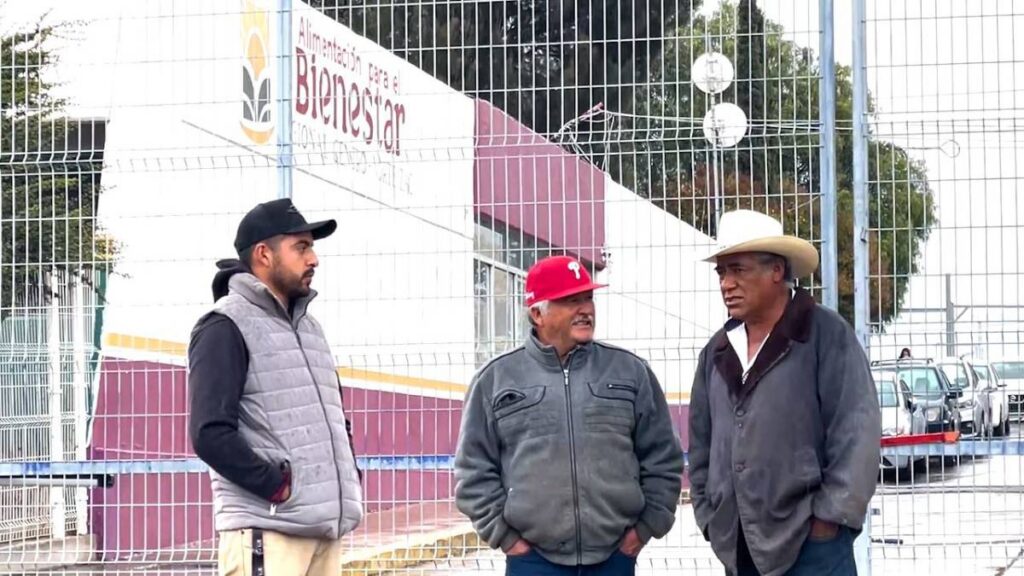 Productores del campo se manifestaron en Zacatecas.