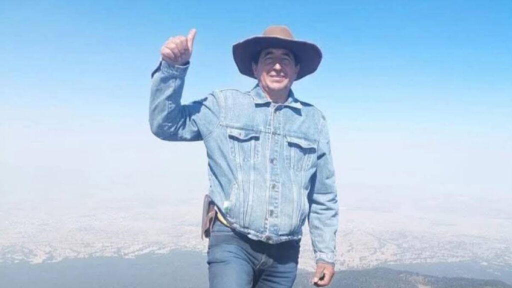 Sergio Hernández trató de evitar el robo de su ganado.