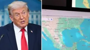 Trump dice que pensó renombrar el Golfo de México como “Golfo de Trump”