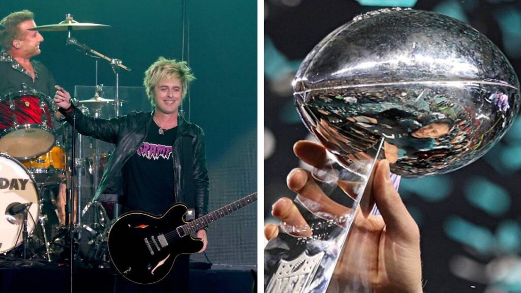 Green Day abrirá el Super Bowl LX