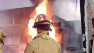 Se incendia bodega de huachicol en La Piedad; hay 4 heridos graves