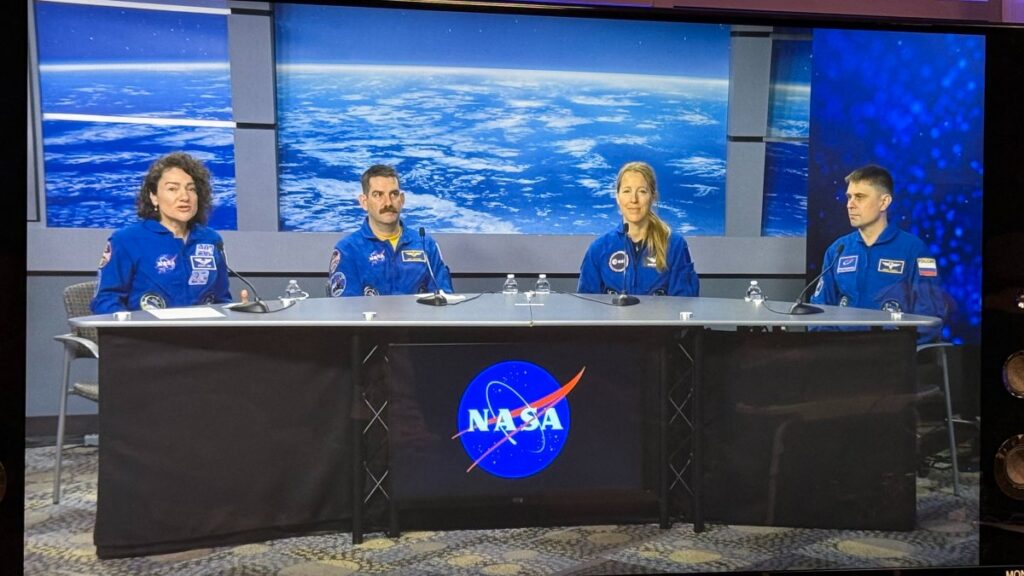 Misión espacial Crew-12 estudiará la meditación y los efectos de la microgravedad en los ojos