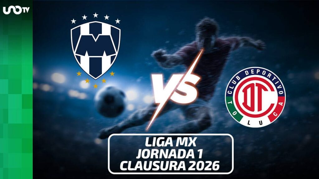 Monterrey vs. Toluca, J1 del Clausura 2026: fecha, hora y favorito según la IA