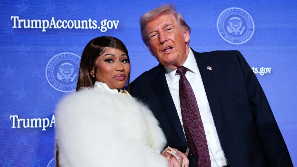 Hace años, Minaj negó subirse con Trump. Foto: AFP