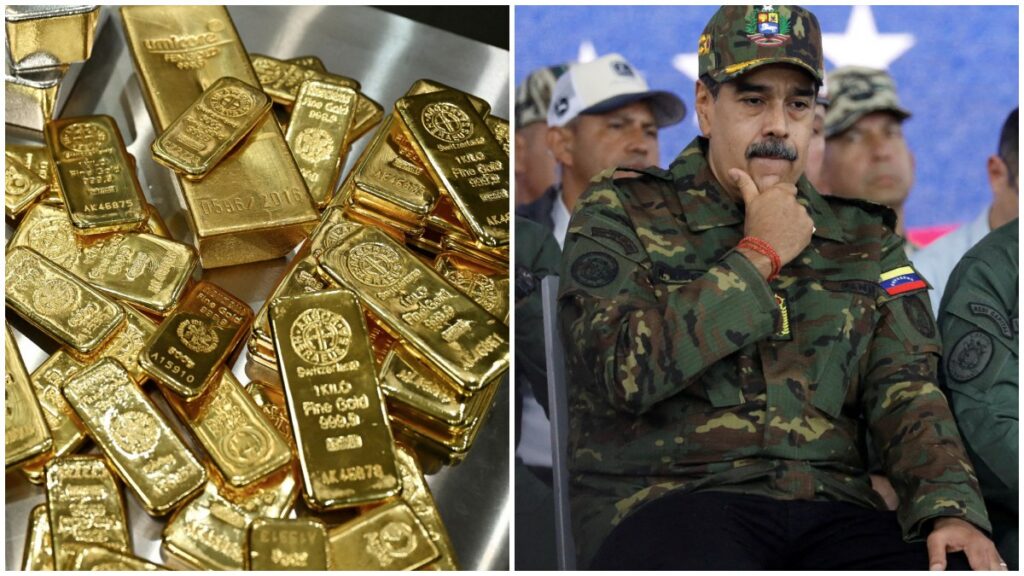 Oro de Venezuela en periodo de Maduro