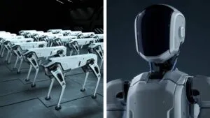 Perros robot bailan K-Pop y se presenta el humanoide Atlas en el CES 2026