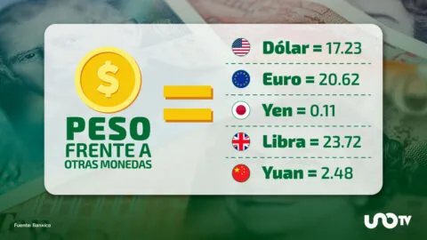 Tipo de cambio hoy 29 de enero: dólar cotiza en 17.23 pesos
