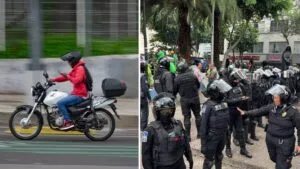 Video exhibe a policías de CDMX golpeando a motociclista en Tlalpan