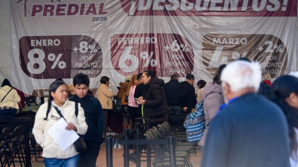 Predial 2026 en CDMX contempla pago mínimo de 68 pesos.