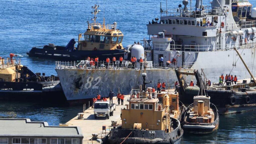 Barcos de Irán realizaron ejercicios navales
