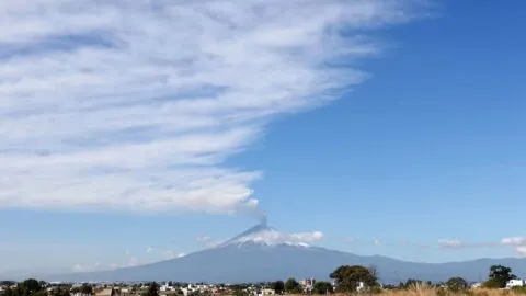Protección Civil supervisa rutas de evacuación en el Popocatépetl; convergen cuatro estados