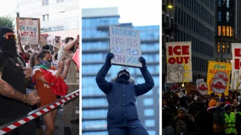 Estallan protestas nacionales en EE. UU. contra redadas del ICE