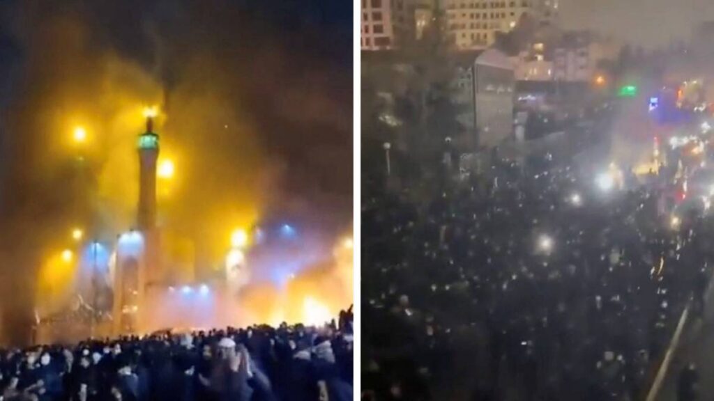 Manifestaciones y disturbios escalan en Irán