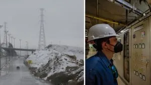 Tormenta invernal Fern pone en alerta a la CFE por posible impacto eléctrico