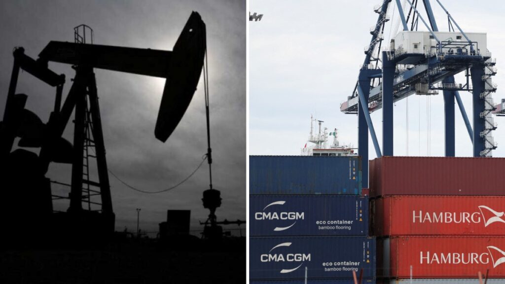 Exportaciones de petróleo caen mientras el resto crece. Fotos: Reuters