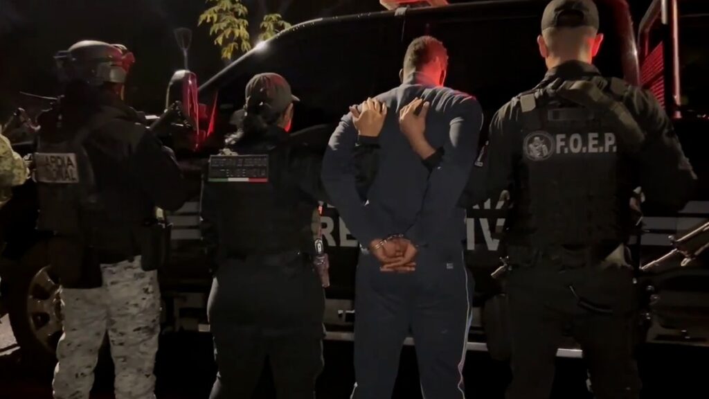 Detienen a "El Chimba Dan". Foto: Omar Hernandez