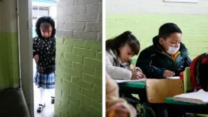 Ojo, mamá y papá: frío retrasa la entrada a escuelas en algunas entidades