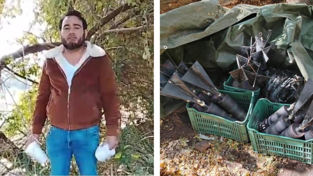 Aseguran 20 bombas artesanales vinculadas al Botox. Foto: Uno TV