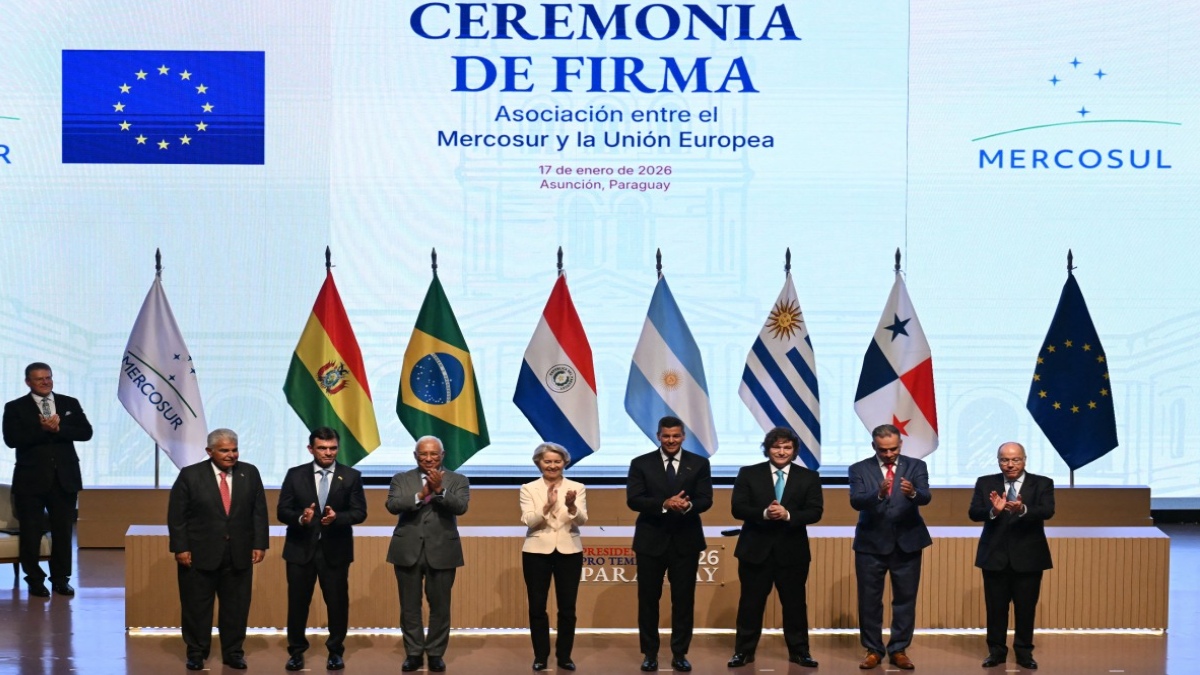 UE y Mercosur firman acuerdo comercial "histórico" - UnoTV