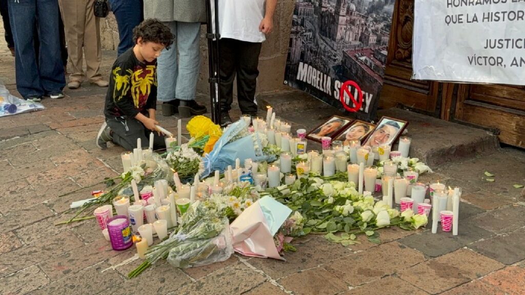 Manifestación por asesinato de interpretes de leguas de señas mexicanas. Foto: Uno Tv