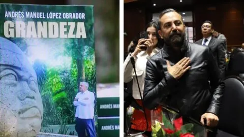 Arturo Ávila reparte “Grandeza” de AMLO a diputados de Morena en San Lázaro