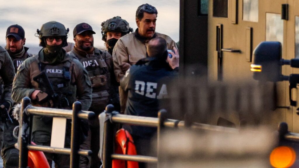 Maduro es trasladado a la Corte de Brooklyn. Reuters