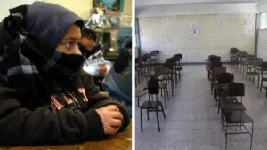 Bajas temperaturas obligan a suspender clases en estos estados del país