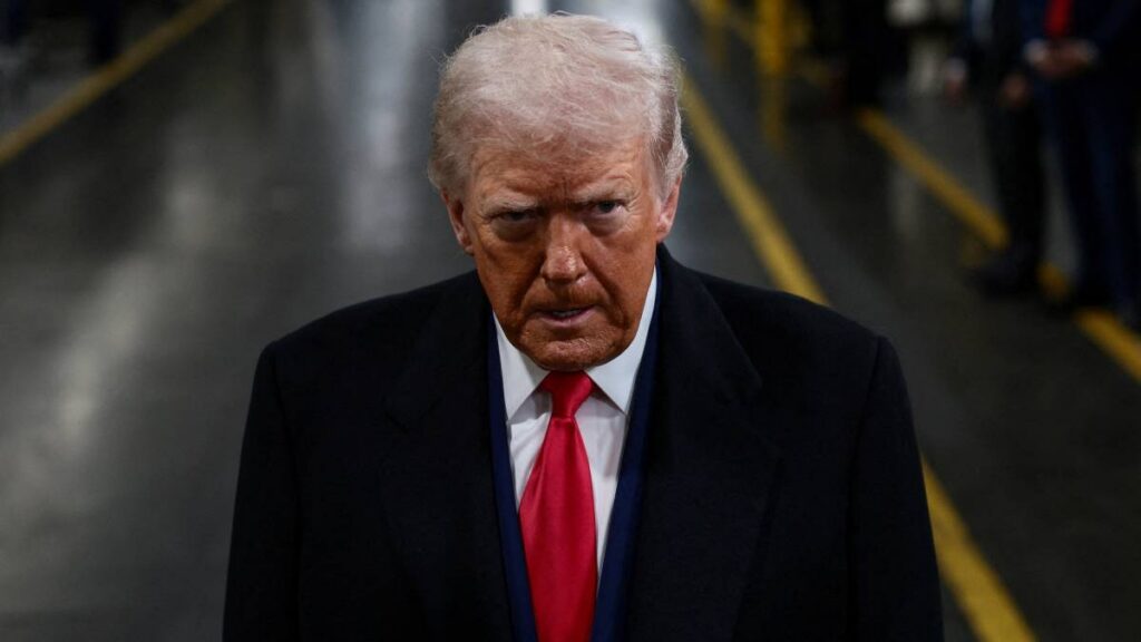 Donald Trump, presidente de Estados Unidos. 