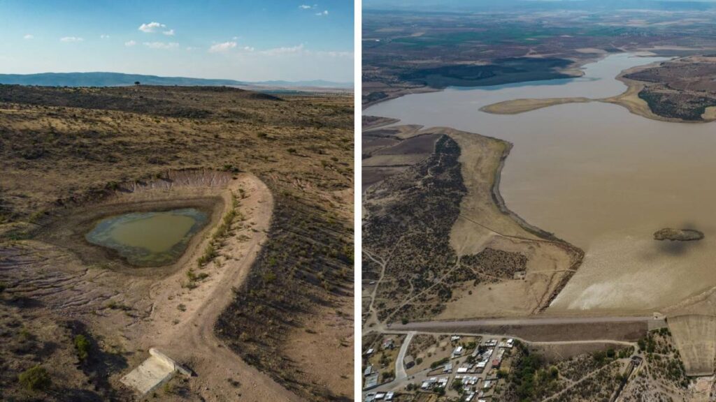 Cuenca del Río Bravo afectada por sequía