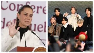 Sheinbaum pide al primer ministro de Corea que "BTS" abra más fechas en México