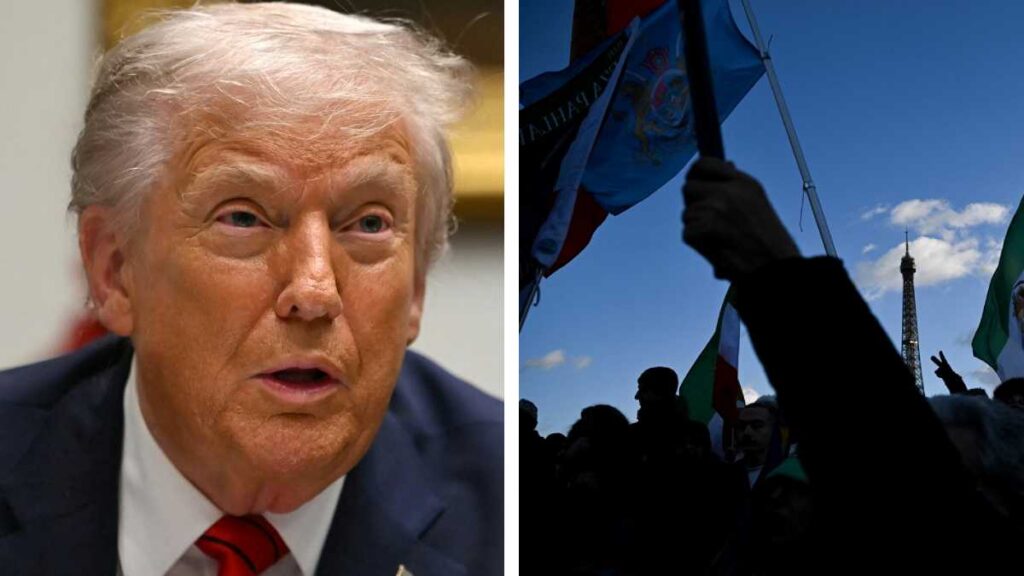 Trump advierte a Irán sobre reprimir manifestantes