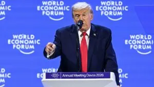 Davos 2026: Trump descarta usar la fuerza por Groenlandia, pero insiste en “propiedad”