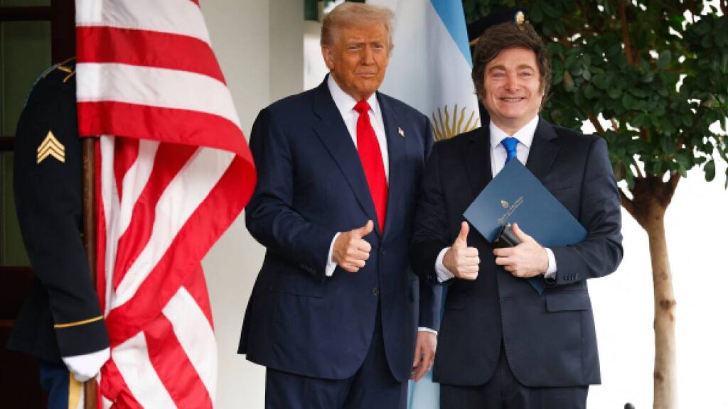 Trump invitó a Javier Milei a ser miembro fundador del consejo de paz para Gaza impulsado por Estados Unidos.