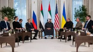 Ucrania, Rusia y EE. UU. terminan su primera ronda de negociaciones por la guerra