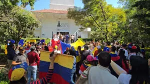 Celebran en la Ciudad de México la detención de Maduro y la oportunidad de una Venezuela libre